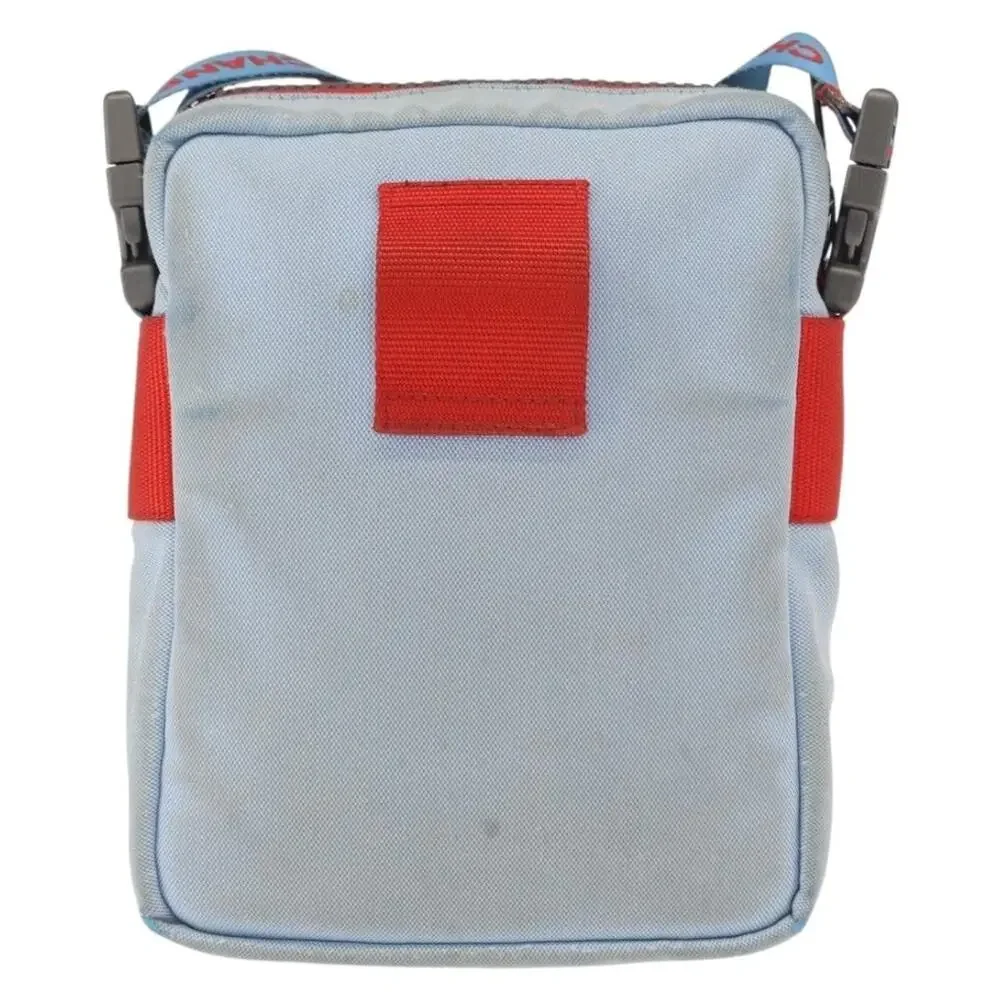 Chanel Nylon Sports Line Shoulder Bag Red